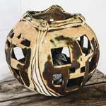 No Squares in Nature – let us not destroy our natural environment with buildings. Stoneware, Melting Pot Exhibition 2012 